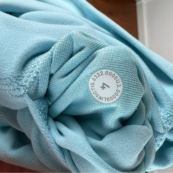 Lululemon Align High Rise CYAN BLUE Leggings Size 4 B3 - Picture 8 of 8